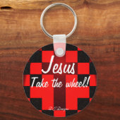 ジーザスTake the Wheel Keychain キーホルダー (正面)