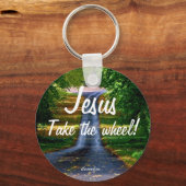 ジーザスTake the Wheel Keychain キーホルダー (正面)