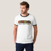 ジーザー メンズ リンガー Tシャツ (正面フル)