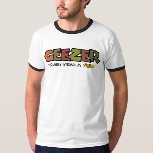 ジーザー メンズ リンガー Tシャツ (正面)