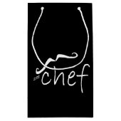 ジーシェフフランスのブラックSGB スモールペーパーバッグ (裏面)