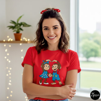ジーナとミモと愛のしるし Tシャツ