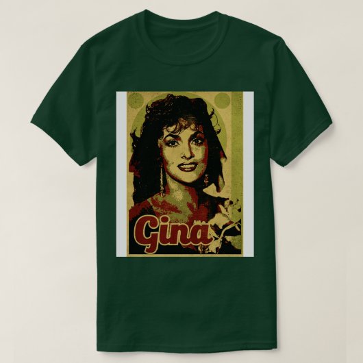 ジーナヴィンテージ美しい Tシャツ (デザイン正面)