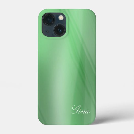 ジーナ – シェード2 カスタマイズ it – 緑のiPhoneケース Case-Mate iPhoneケース (裏面)