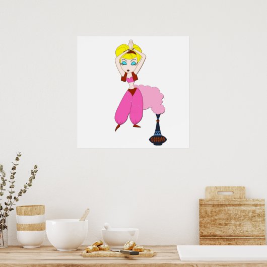 ジーニーの夢 ポスター (キッチン)