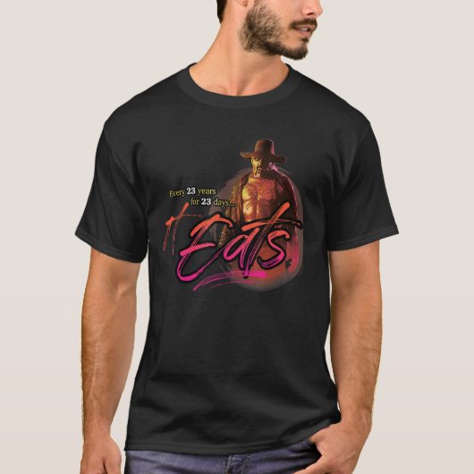 ジーパーズクリーパーズ23年ごと Tシャツ (正面)