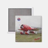 ジービーすごいスポーツスターR-2 2インチスクエアマグネット マグネット (正面/裏面)