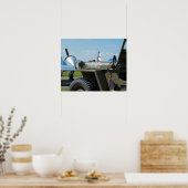 ジープとビーチクラフト ポスター (キッチン)