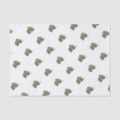 ジープを運転している象の漫画のイラストレーション 薄葉紙 (正面)