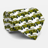 ジープパターンタイ ネクタイ (ロール)