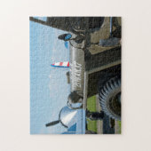 ジープ及び航空機 ジグソーパズル (縦)