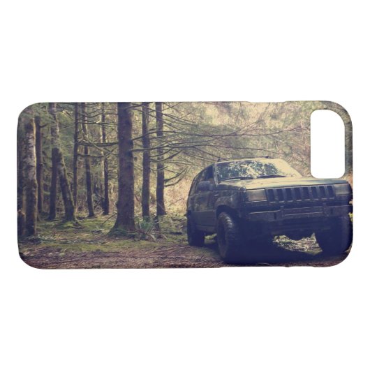 ジープ壮大なチェロキーZJの箱 Case-Mate iPhoneケース (裏面(横))