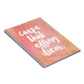 ジームを吹き飛ばすカルペ |バラ ノートブック (右側)