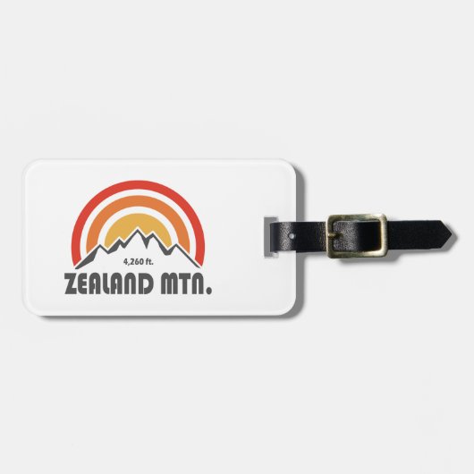 ジーランドマウンテンニューハンプシャー ラゲッジタグ (正面横)