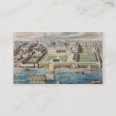 ジーンが刻む繊維のサマセット州の古い家 名刺 (裏面)