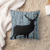 ジーンの枕のはっきりしたなシカの雄鹿 クッション (ブランケット)