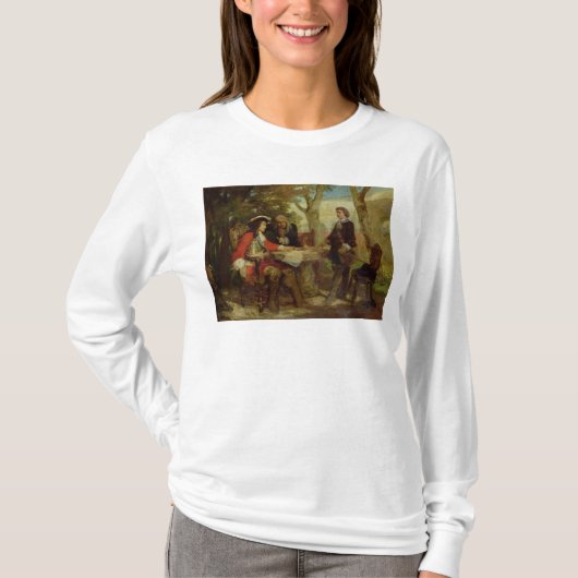 ジーンの騎士およびクロウドルイヘクター Tシャツ (正面)