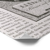 ジーンジャックデスサリーヌポートレート ポスター (角)