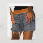 ジーンズのはがき ポストカード (正面/裏面)