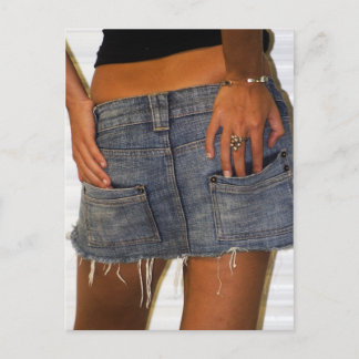 ジーンズのはがき ポストカード