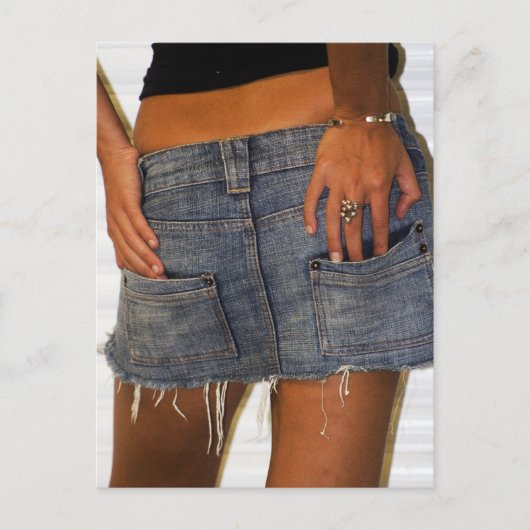 ジーンズのはがき ポストカード (正面)