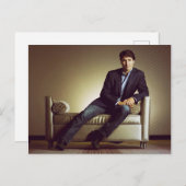 ジーンズのジャスティントルドー2014 ポストカード (正面/裏面)