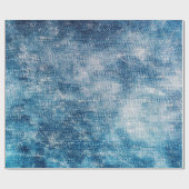 ジーンズのデニムテクスチャ ラッピングペーパー (フラット)