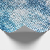 ジーンズのデニムテクスチャ ラッピングペーパー (角)