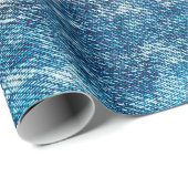 ジーンズのデニムテクスチャ ラッピングペーパー (ロールコーナー)