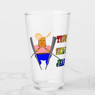 ジーンズのトランプスキー タンブラーグラス