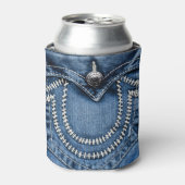 ジーンズのポケット 缶クーラー (缶正面)
