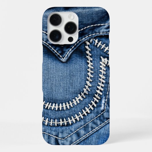 ジーンズのポケット iPhoneケース (裏面)