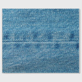 ジーンズは背景を閉じる。デニムステッチ。青F ラッピングペーパー (フラット)