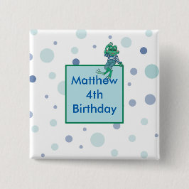 ジーンズを着たカエル 缶バッジ