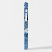 ジーンズ擦り切れた iPhoneケース (左側面)