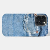 ジーンズ擦り切れた iPhoneケース (裏面横)