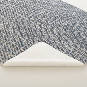 ジーンズ生地 シェルパブランケット (3/4)