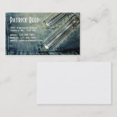 ジーンズ-スタイルD 名刺 (正面/裏面)