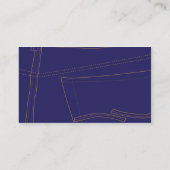 ジーンズ-ビジネス 名刺 (裏面)