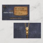 ジーンズ 名刺 (正面/裏面)