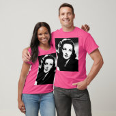 ジーンティアニリーリノカット白黒 Tシャツ (ユニセックス)