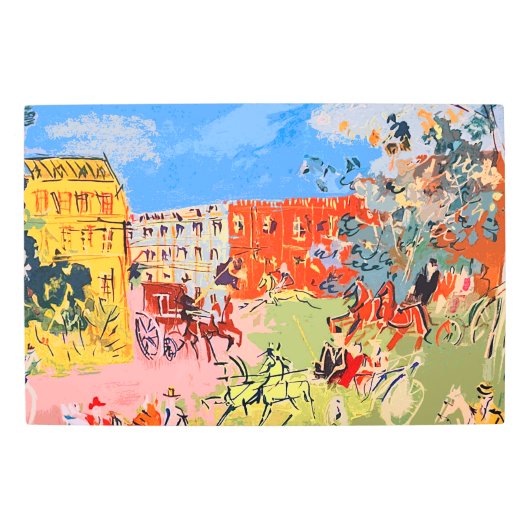 ジーンドゥフィスホースメンメタルウォールアート メタルプリント (正面)