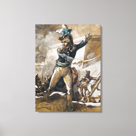 ジーンバプティステクレバー キャンバスプリント (正面)