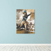 ジーンバプティステクレバー キャンバスプリント (インサイチュ (ウッドフロア))