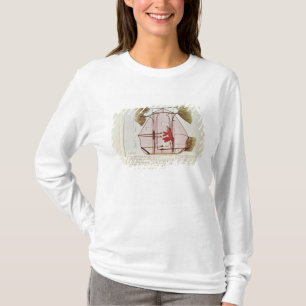 ジーンピエールBlanchardの航空機 Tシャツ