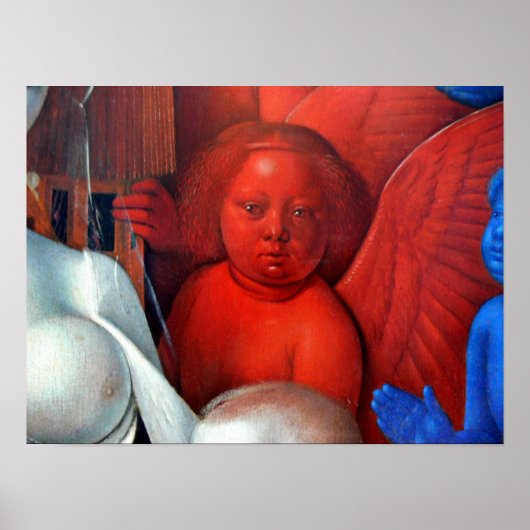 ジーンフーケ – マドンナと子供の詳細 ポスター (正面)