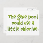 ジーンプール ポストカード (正面/裏面)