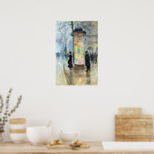 ジーンベラウドパリジャン通りシーン ポスター (キッチン)