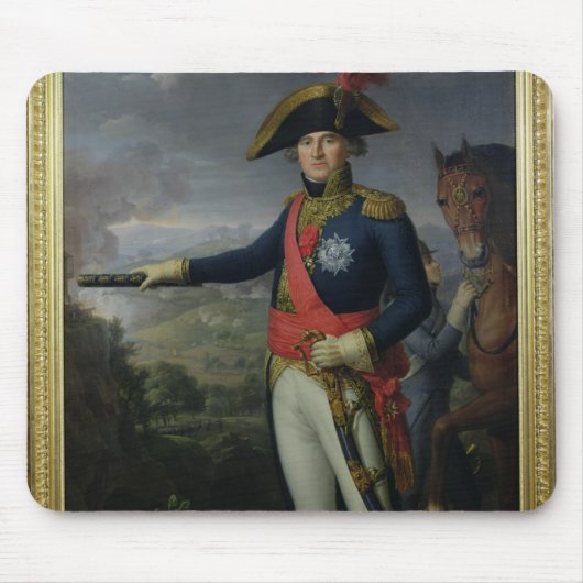 ジーンマチューPhilibert Serurier Comteのd'Empire マウスパッド (正面)
