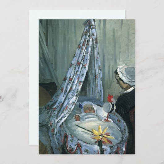 ジーンモネインザースクレードルバイクロードモネ招待状 (正面/裏面)